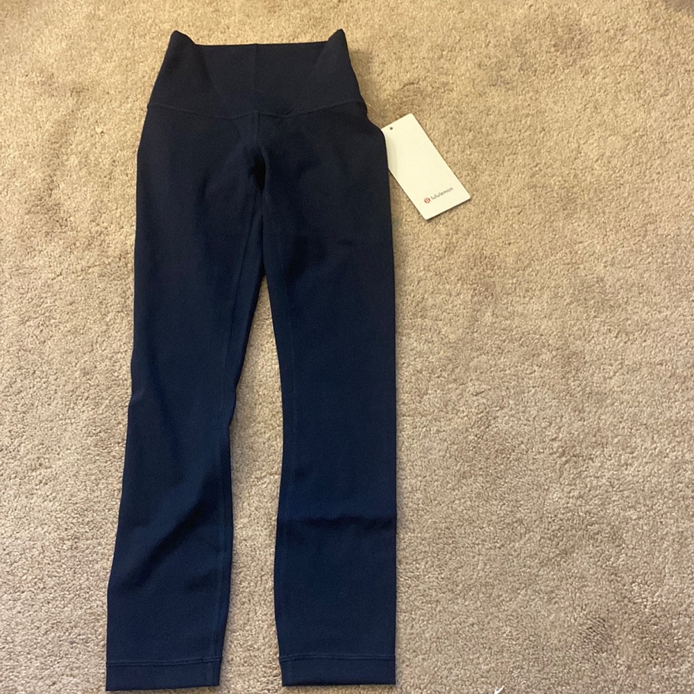 Lululemon true navy size 0 leggings